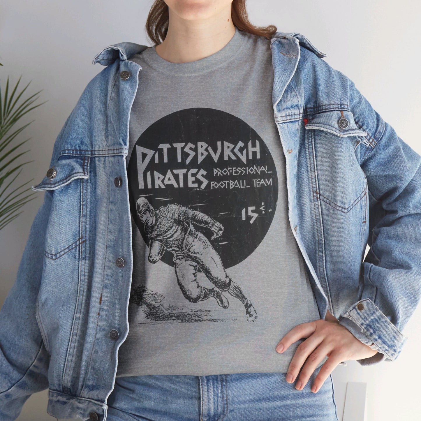 Vintage Pittsburgh Pirates (Steelers) 1934 First Program Logo classic tee