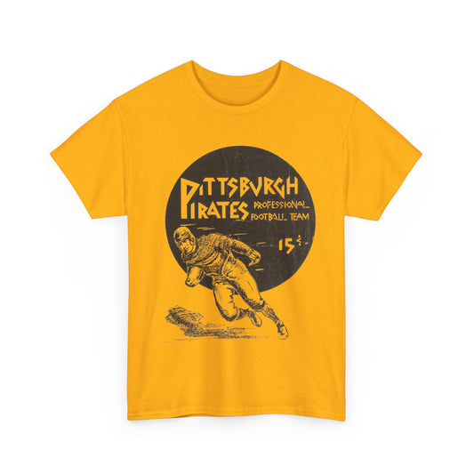 Vintage Pittsburgh Pirates (Steelers) 1934 First Program Logo classic tee