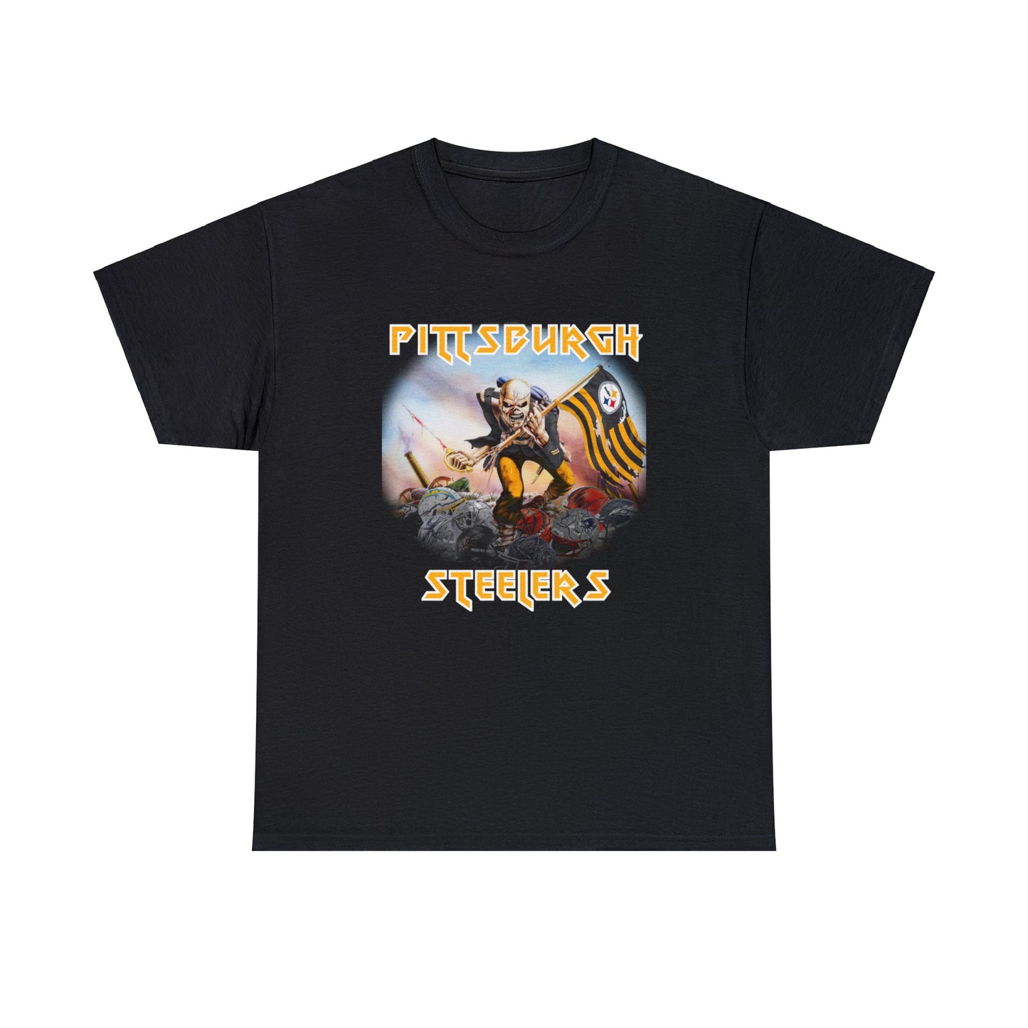 Black Steelers The Trooper T-Shirt Limited Run!