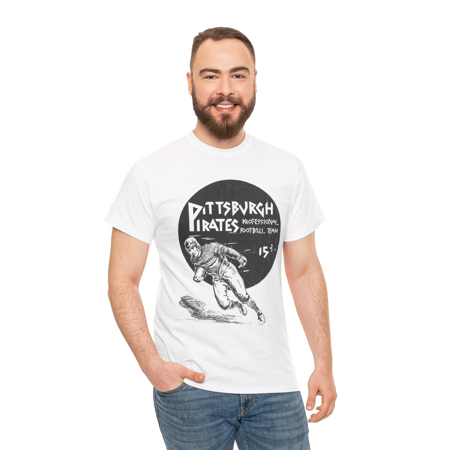 Vintage Pittsburgh Pirates (Steelers) 1934 First Program Logo classic tee