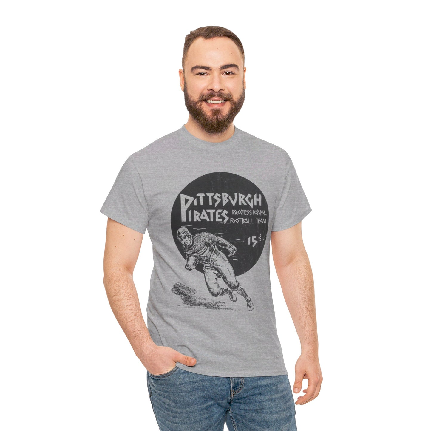 Vintage Pittsburgh Pirates (Steelers) 1934 First Program Logo classic tee