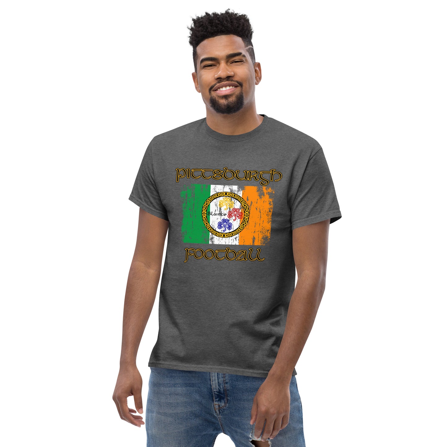 Pittsburgh Slainte Steelers classic tee