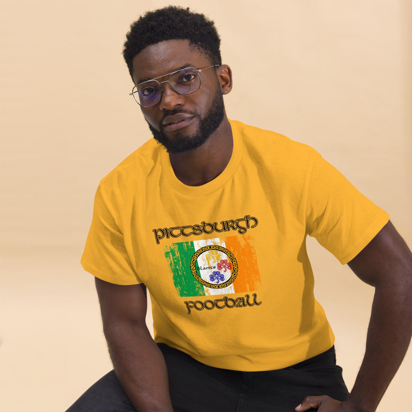 Pittsburgh Slainte Steelers classic tee
