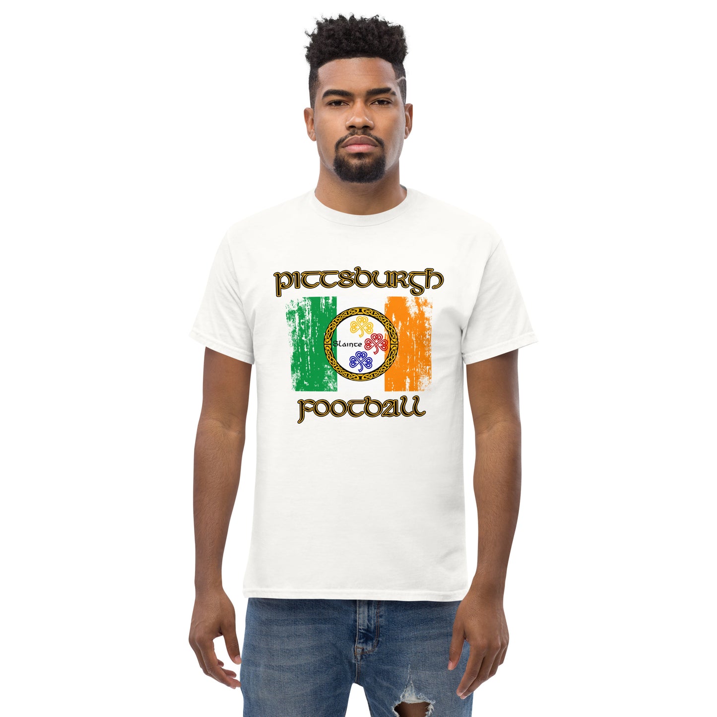 Pittsburgh Slainte Steelers classic tee