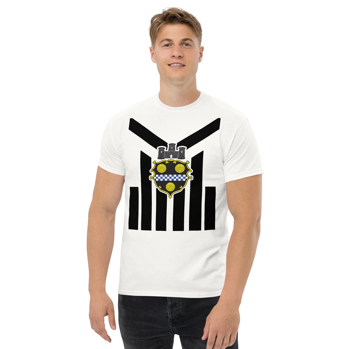 Vintage 1933 Pittsburgh Steelers / Pirates Friction Strip Jersey classic tee