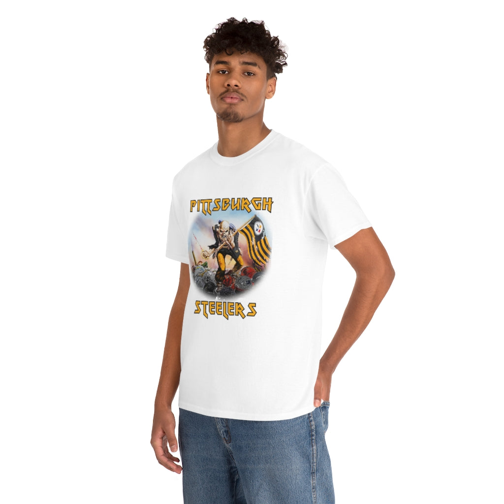 White Steelers The Trooper T-Shirt Limited Run!