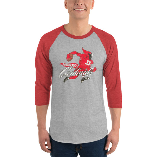 Vintage NFL Chicago (Arizona) Cardinals 3/4 sleeve raglan shirt