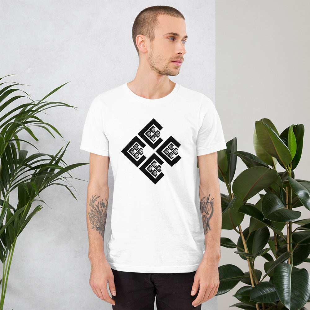 C4 fractal logo t-shirt