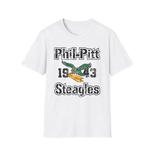 Phil-Pitt Eagles 1943 Vintage Graphic T-Shirt