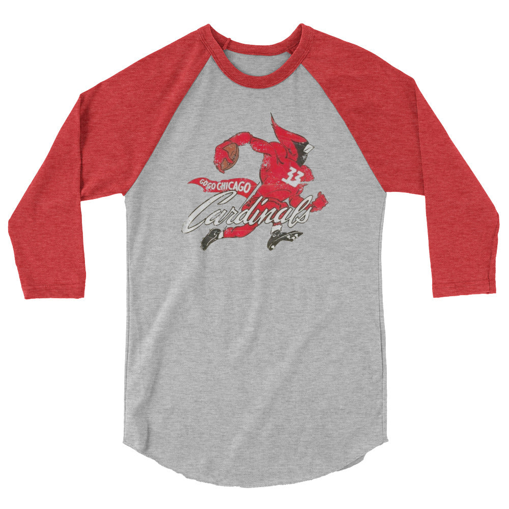 Vintage NFL Chicago (Arizona) Cardinals 3/4 sleeve raglan shirt
