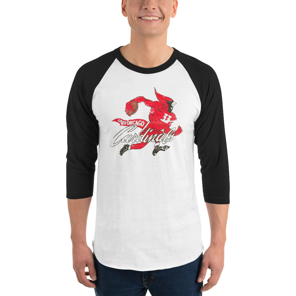 Vintage NFL Chicago (Arizona) Cardinals 3/4 sleeve raglan shirt