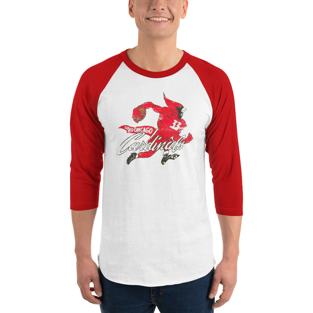 Vintage NFL Chicago (Arizona) Cardinals 3/4 sleeve raglan shirt